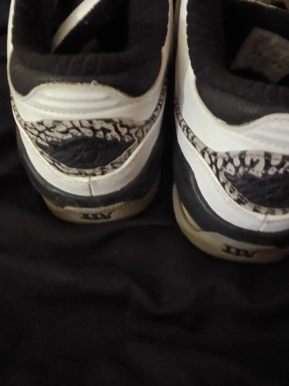 Air Jordan Team Low Cement Basketball Shoes Size 10.5 Mens
